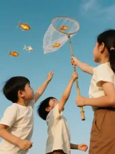 金魚掬い