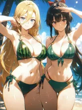 あなたはどっちのスイカがいい？