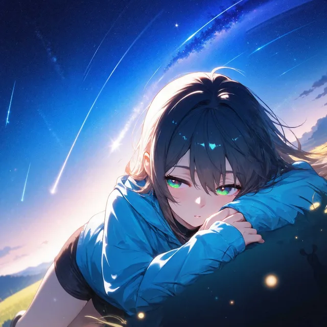 ねぇ、上をみて…綺麗だよ