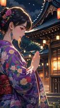 画像生成チャレンジ·初詣 の投稿作品