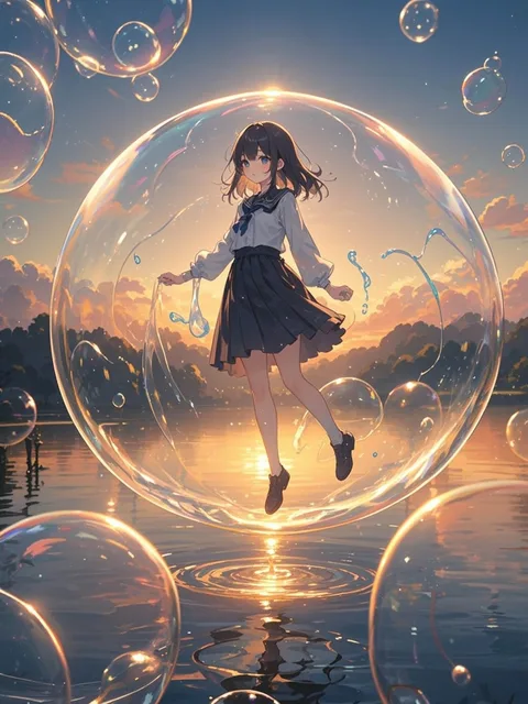 平面アニメ - 画像生成チャレンジ / クロエ