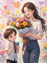 🌟イベント 第49弾·🎨 ママに贈る一枚の絵 の投稿作品