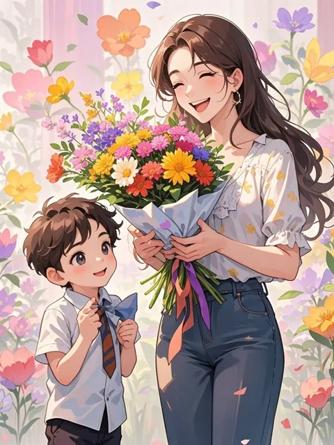 一个母亲收到花 - 🌟イベント 第49弾