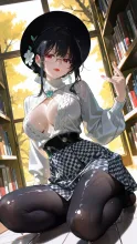 夏の図書室·静けさと本の香り の投稿作品
