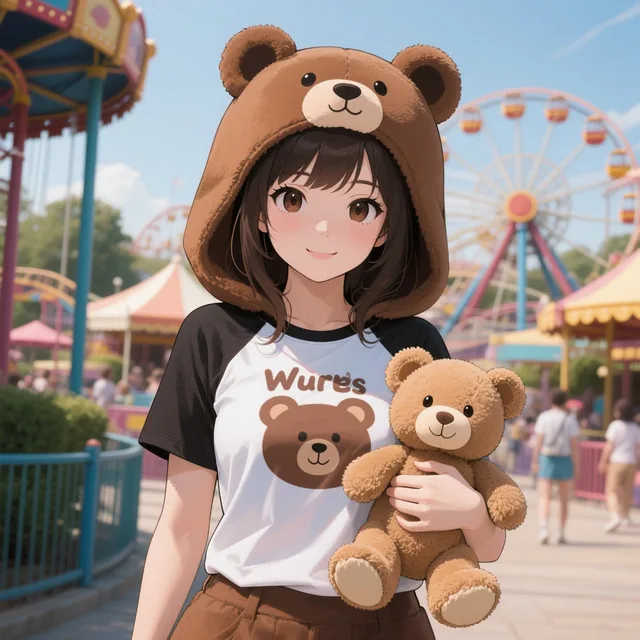 くまちゃん遊園地の常連。