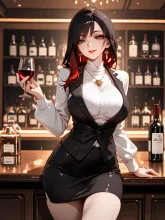 女性ソムリエ·ワインの香りと共に の投稿作品