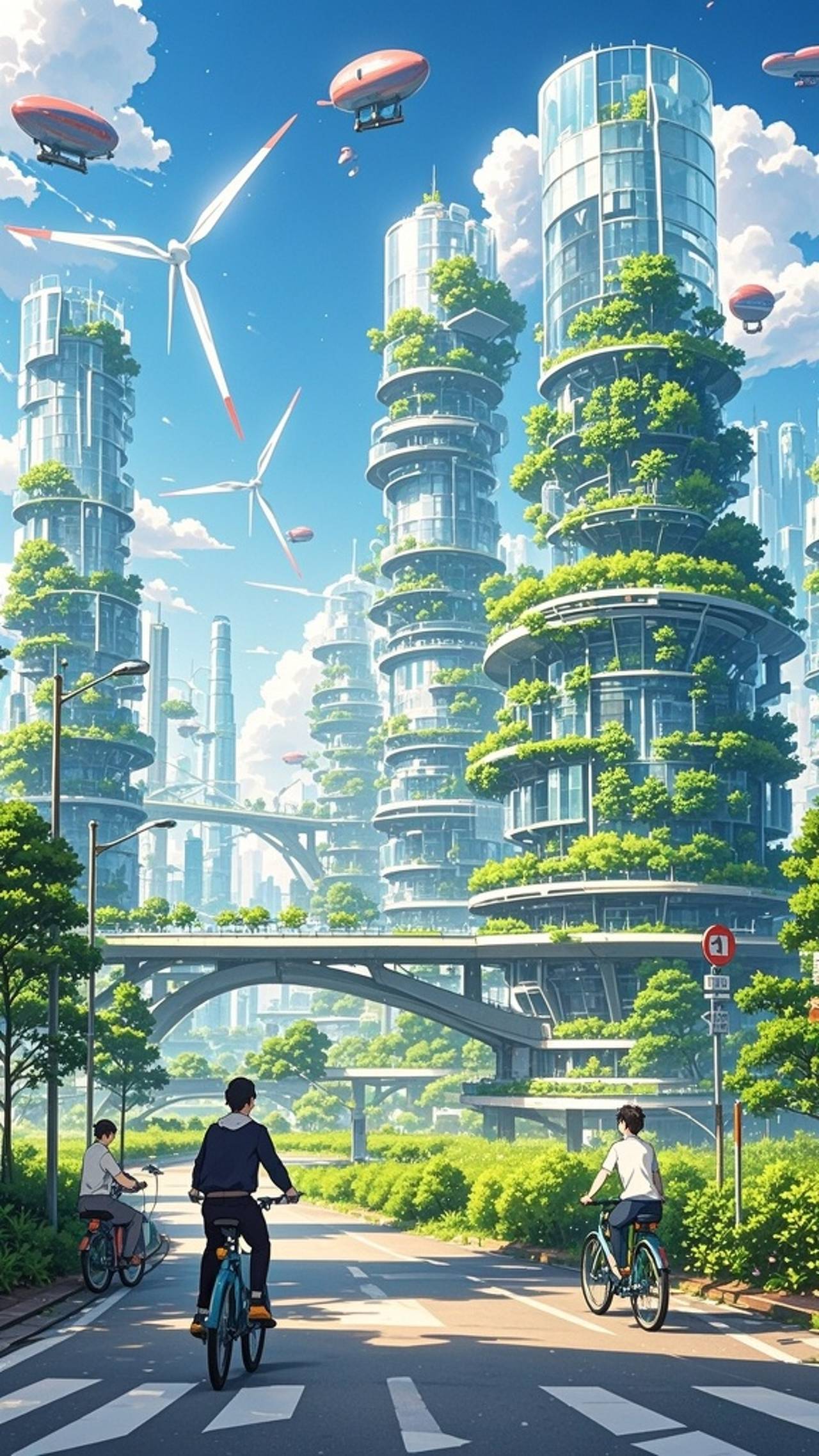 urban vegetation — wutongshuさんのAIイラスト