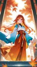 清水寺の秋 — Temple Art AI art on SUPPART