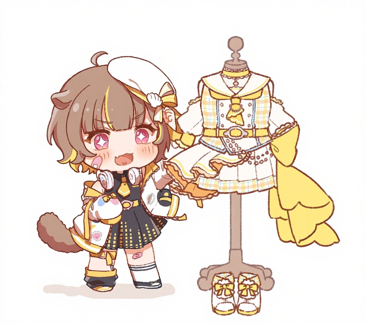 音ノ瀬らこ — チョコさんのAIイラスト