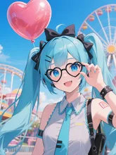失敗作😎何故かミクになった…！？ — りあさんのAIイラスト