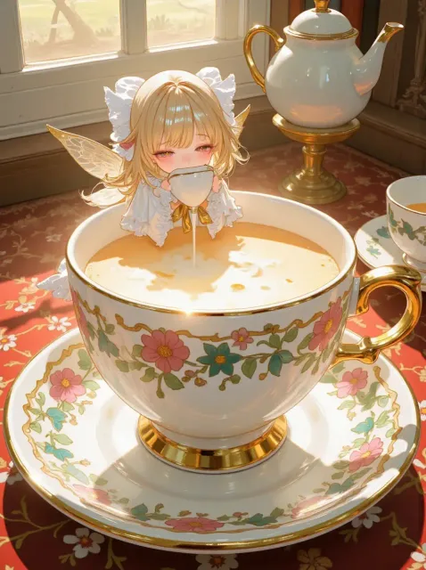 ミルクティーの妖精