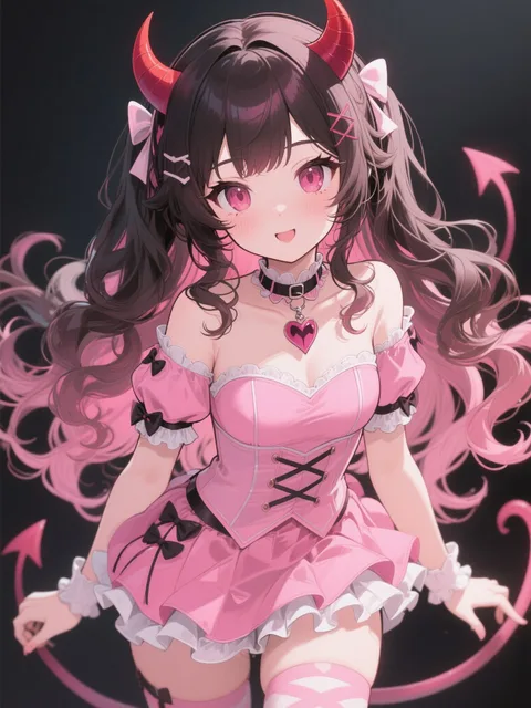 かわいい悪魔だよ