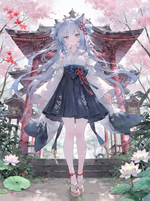 繁花 - 画像生成チャレンジ / あまもち