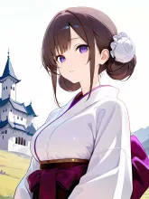 姫路城の擬人化·白鷺のよそおい の投稿作品