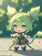 ツインテールなのか、、、？ — もちさんのAIイラスト