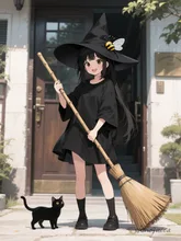 魔女の仮装