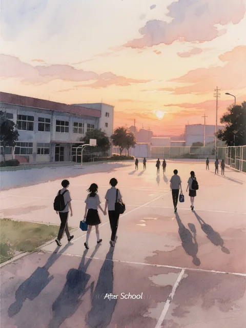 部活帰り