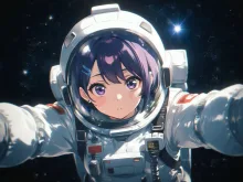 女性宇宙飛行士·星の海へ、無重力の憧れ の投稿作品