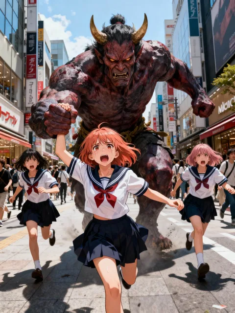 楽しく鬼ごっこ…9/9