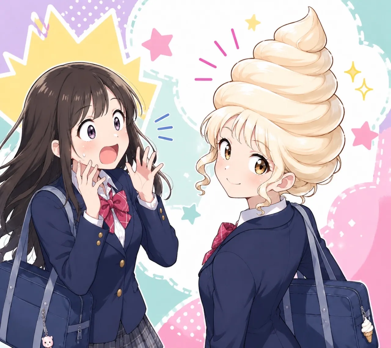 夏のヘアアレンジ