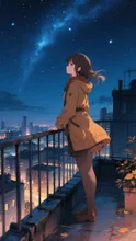 物思いにふける夜