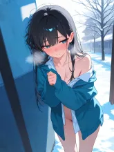 寒いです… — デミゴットさんのAIイラスト