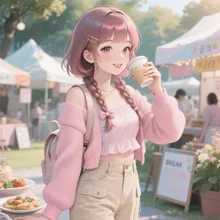 フェスに参加 — 𝓝𝓞𝓐さんのAIイラスト