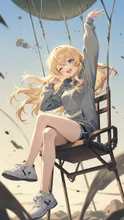パラシュートって初めて — れどさんのAIイラスト