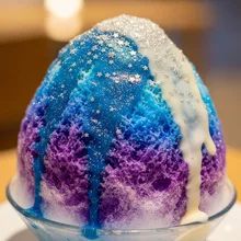 星空を掬い取ったかき氷