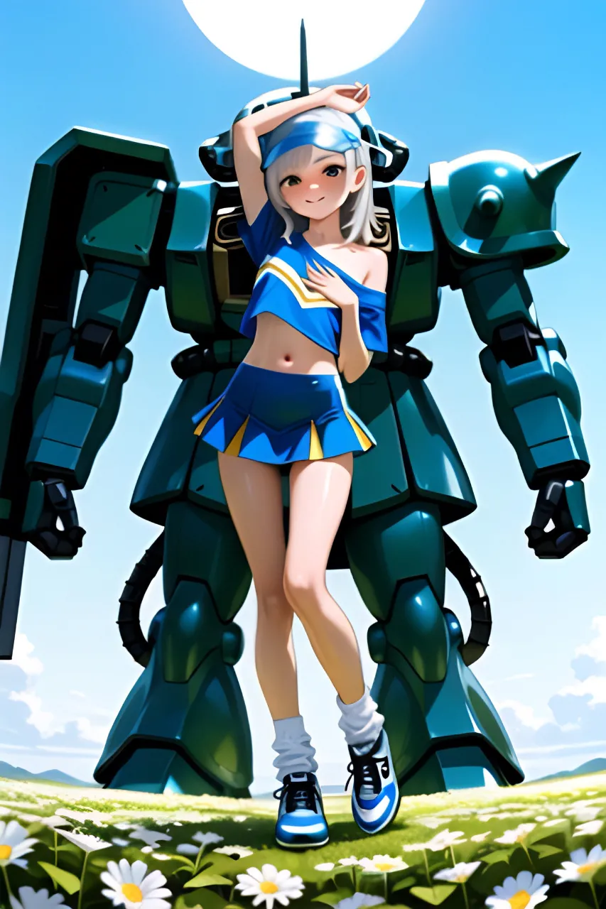 今日を頑張ってる人も、今日は頑張ってない人も、みんなまとめて応援したい、ザクとチアガール！…銀
