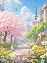 春色の風に乗って