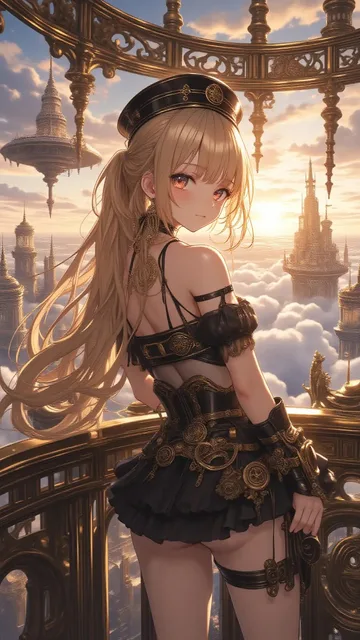 天空・スチームパンク(11枚)
