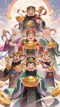 福の神💰これだけいたら御利益ありそうじゃない？💰💰💰