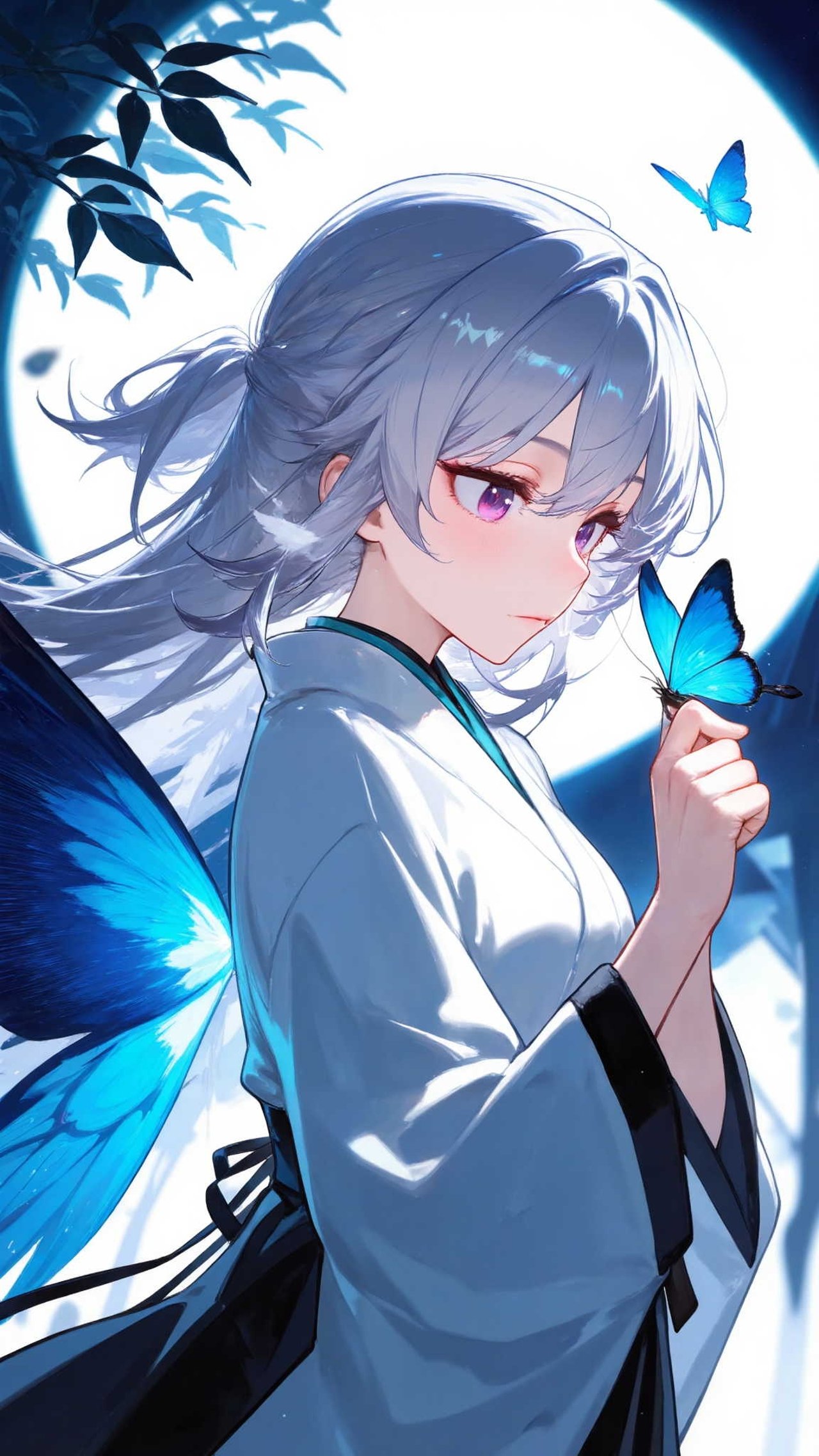 オオムラサキ — たまごさんのAIイラスト