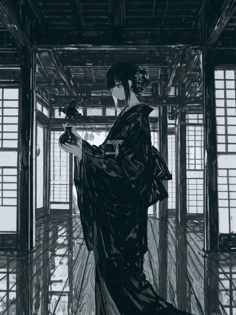 放流…