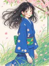 桜と君は — ロシロシさんのAIイラスト