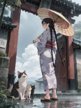 「穂蔵　灯子(ほのぐら　とうこ)」の雨宿り