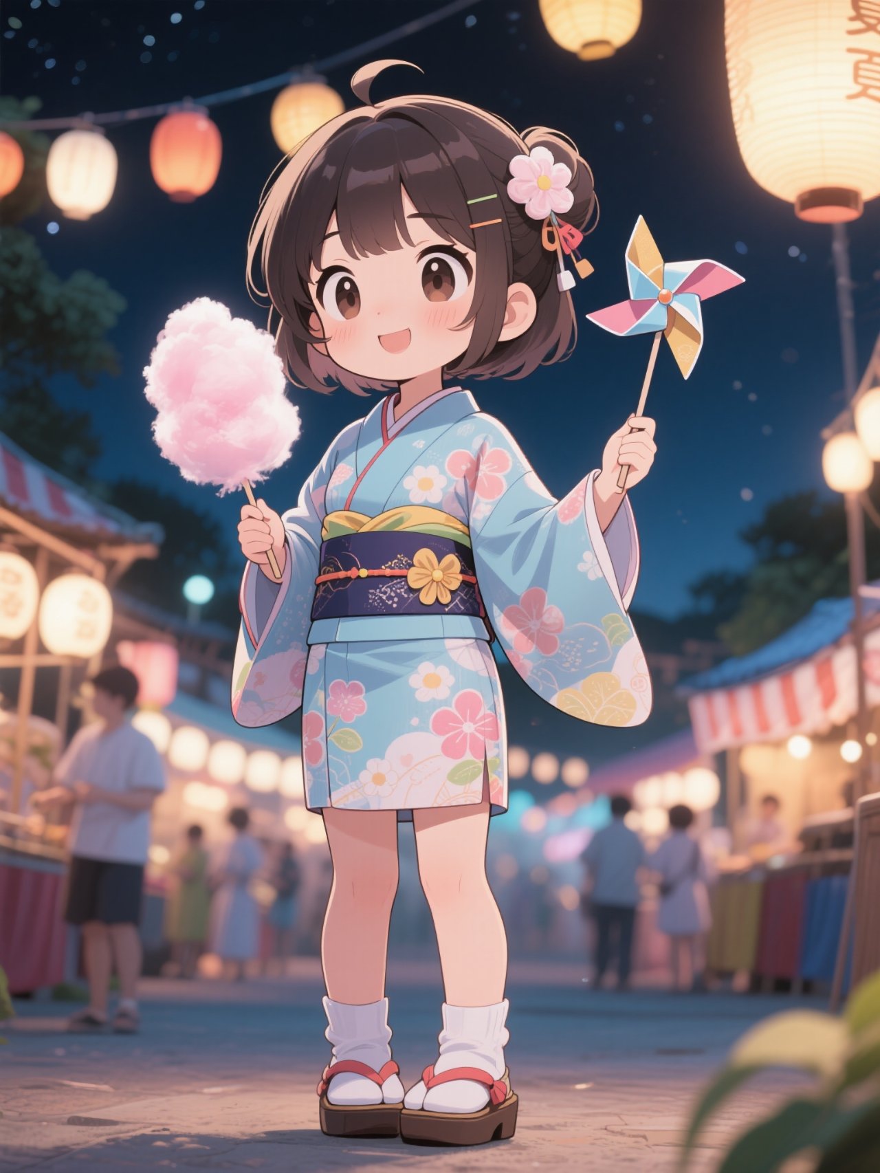 夏祭り〜♪(˶¯ᵕ¯˶)