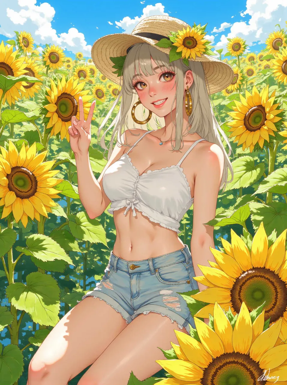 太陽。