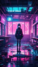 日本の廃墟 — KIMIAKIさんのAIイラスト