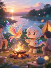 焼き鳥 — コロンさんのAIイラスト