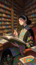 画像生成チャレンジ·古い図書館 の投稿作品