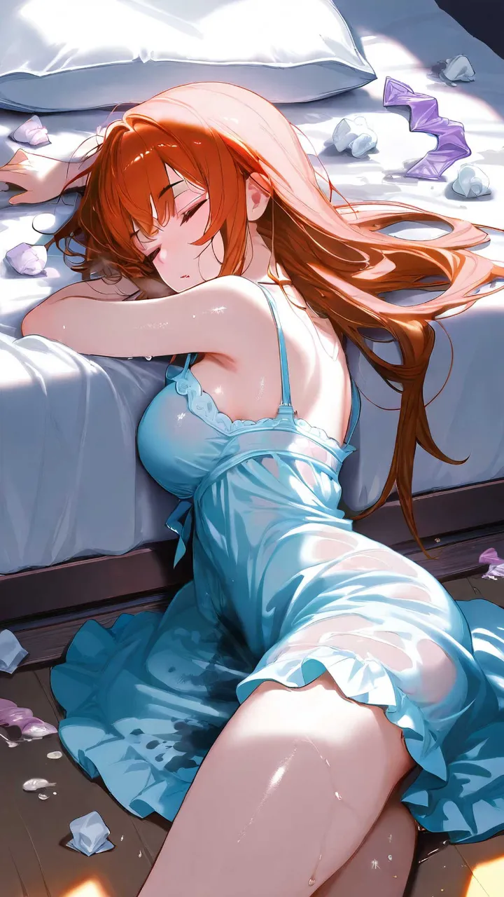 寝ぼけて