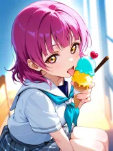 冷たくて甘い — アイスイラストのAIイラスト|SUPPART