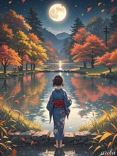 月灯ノ都 — 唖莉華さんのAIイラスト