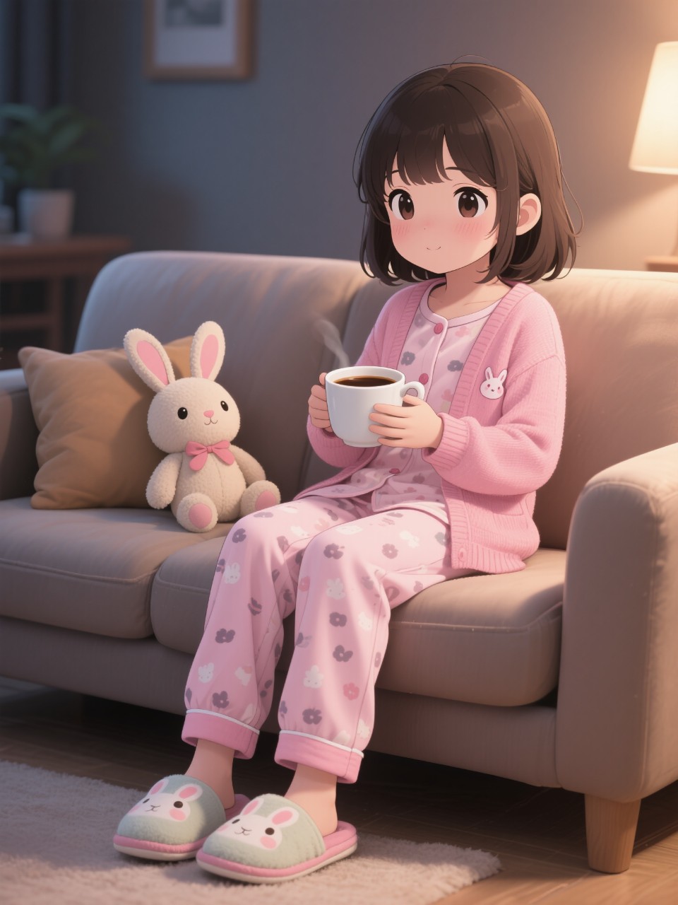 深夜のちょっと大人気分 — あゆみちゃんさんのAIイラスト