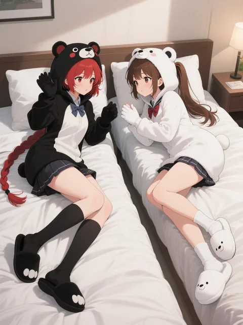 双子とくまクマ熊◯アー