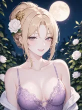 お月様と私
