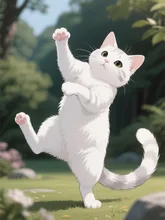 しろ猫にゃん②