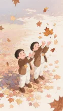 秋を全身で感じる — きらさんのAIイラスト